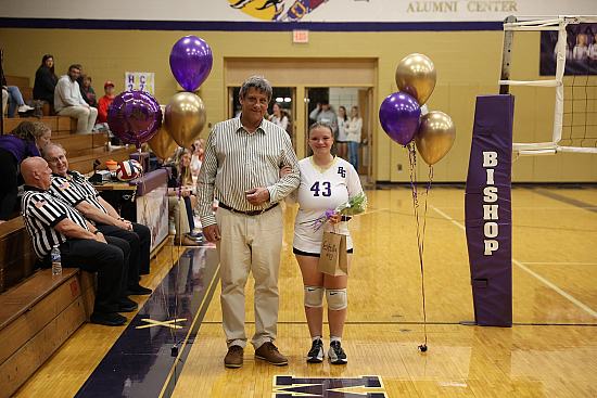 Bishop Guilfoyle Academy Girls Volleyball  Vs Central (senior night)