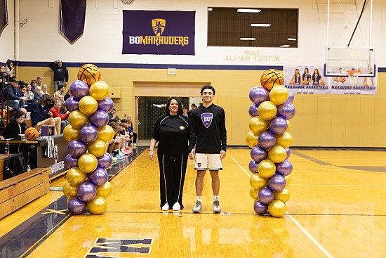 BGHS Boys basketball Senior Night 2026