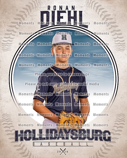 Hollidaysburg 12U All Stars 2026 Individual Banners